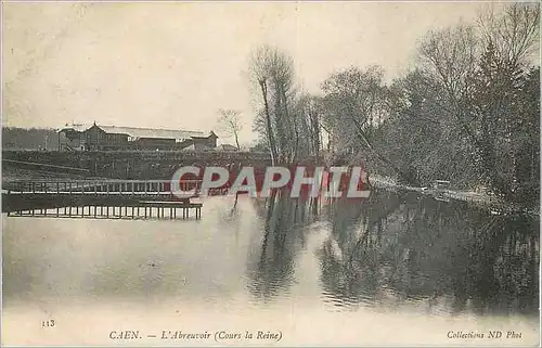 Cartes postales Caen L Abreuvoir Cours La Reine