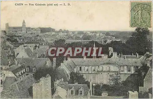 Cartes postales Caen Vue generale cote est