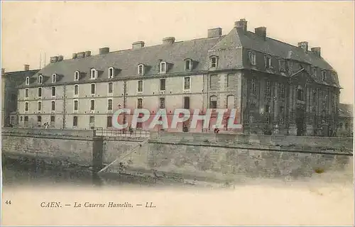 Cartes postales Caen La Caserne Hamelin Militaria