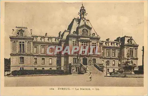 Cartes postales Evreux La Mairie