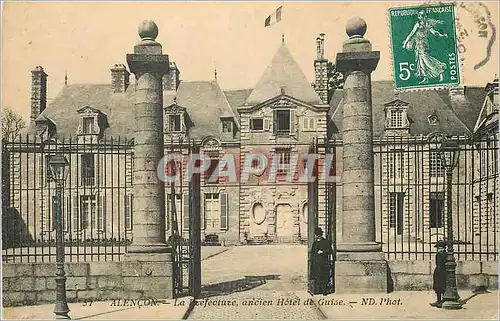 Cartes postales Alencon La prefecture ancien Hotel de Guise