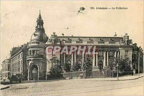 Cartes postales Limoges La Prefecture