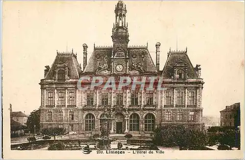 Cartes postales Limoges L Hotel de Ville