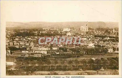 Cartes postales Sens Yonne Vue panoramique