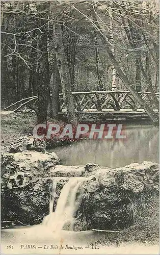 Cartes postales Paris Le Bois de Boulogne