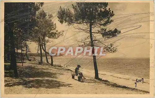 Ansichtskarte AK Pyla sur Mer Gironde Vue sur la Grande dune