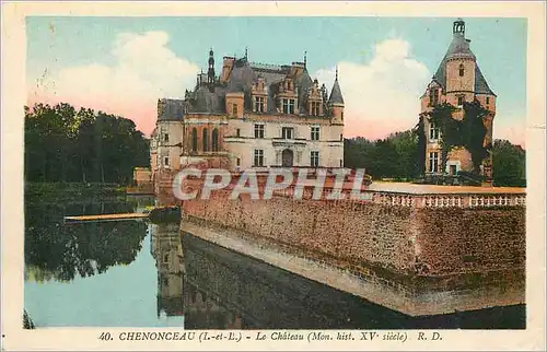 Ansichtskarte AK Chenonceau Le Chateau