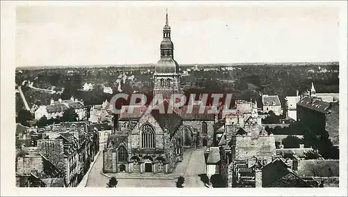 Cartes postales moderne Dinan Vue prise de la Tour de l Horloge