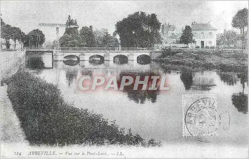 REPRO Abbeville Vue sur le Pont Levis