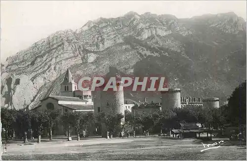 Moderne Karte Sisteron BA Les Tours et la Cathedrale