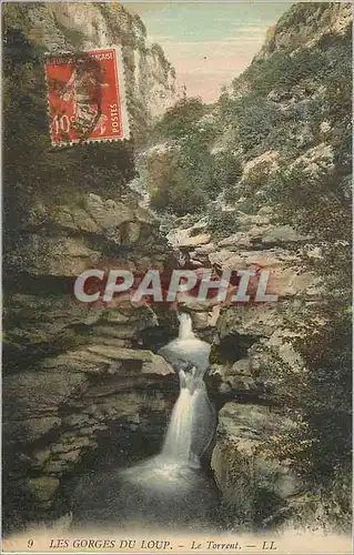 Cartes postales Les Gorges du Loup Le Torrent