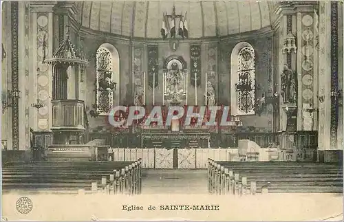 Cartes postales Eglise de Sainte Marie