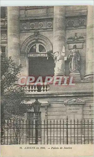 Cartes postales Amiens Palais de Justice