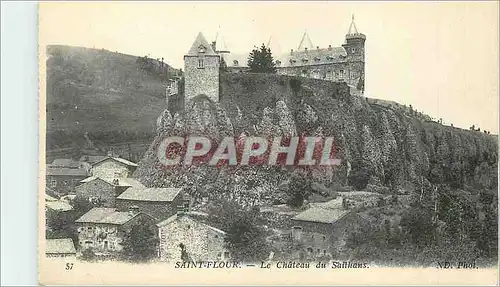 Cartes postales Saint Flour Le Chateau du Saillians