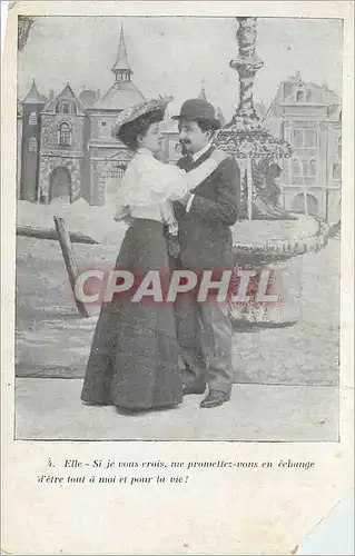 Cartes postales Femme