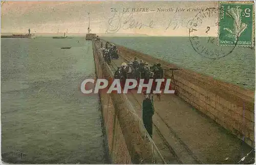 Cartes postales Le Havre Nouvelle Jetee