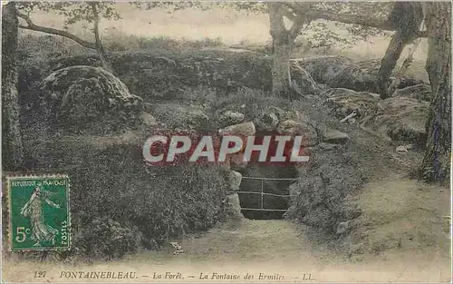 Cartes postales Fontainebleau La Foret La Fontaine des Ermites