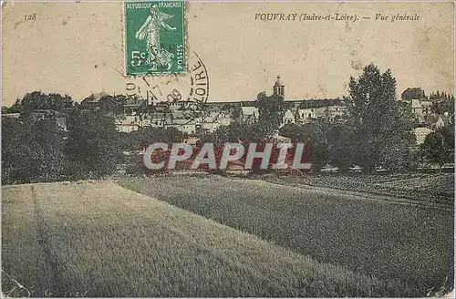 Cartes postales Vouvray Indre et Loire Vue generale