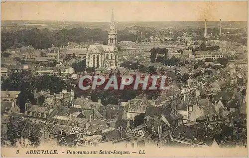 Ansichtskarte AK Abbeville Panorama sur Saint Jacques