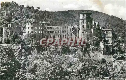 Moderne Karte Schloss Heildeberg