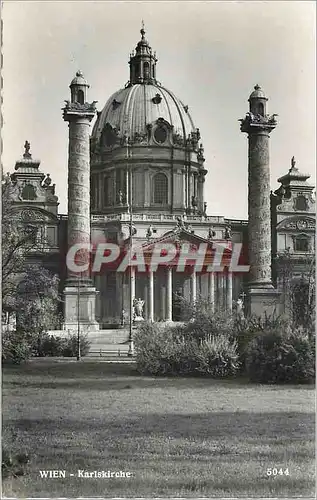 Moderne Karte Wien Karlskirche