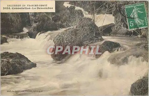 Cartes postales Excursion en Franche Comte Consolation Le Dessoubre