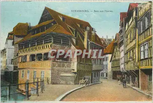 Cartes postales Strasbourg Bain aux Plantes