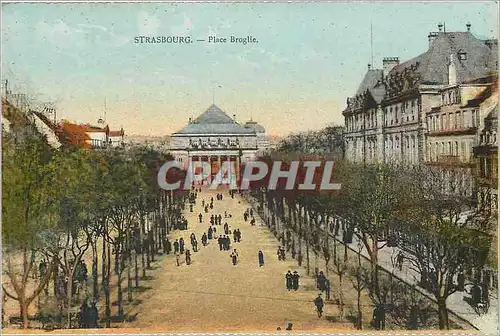 Cartes postales Strasbourg Place Broglie