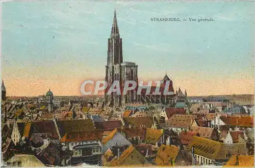 Cartes postales Strasbourg Vue generale