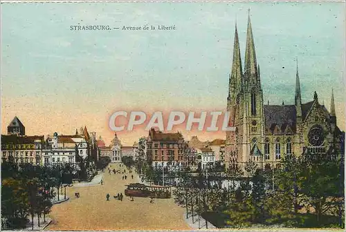 Cartes postales Strasbourg Avenue de la Liberte