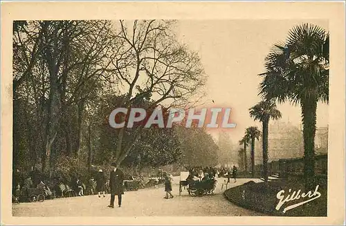 Cartes postales Bordeaux Le jardin public