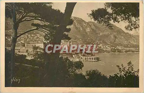 Cartes postales Monte Carlo Alpes Maritimes Vue generale prise de Monaco