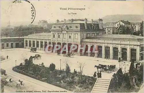 Cartes postales Toul Pittoresque La Gare