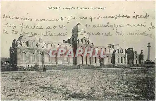 Cartes postales Cayeux Brighton Francis Palace Hotel