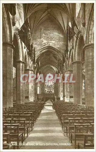 Cartes postales The Nave looking East St Giles Cathedral Edinburgh