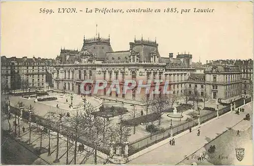 Cartes postales Lyon La prefecture par Louvier