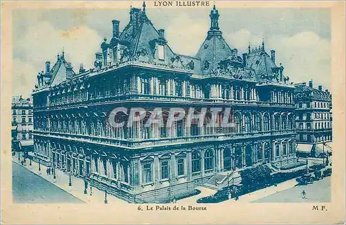 Cartes postales Lyon Le Palais de la Bourse