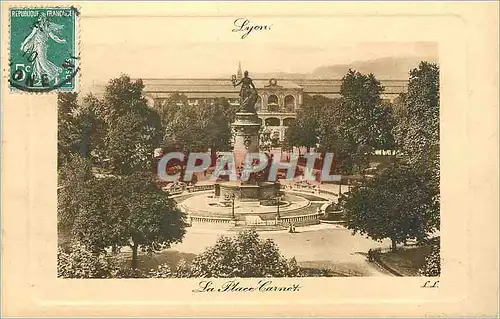 Cartes postales Lyon La Place Carnot