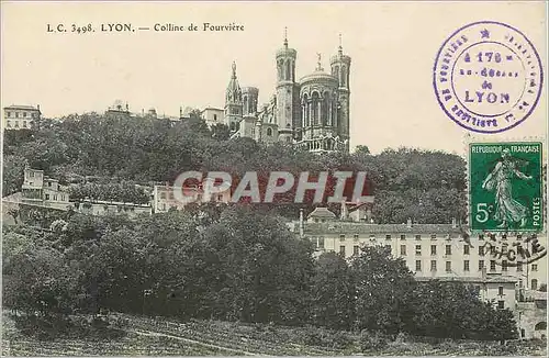 Cartes postales Lyon Colline de Fourviere