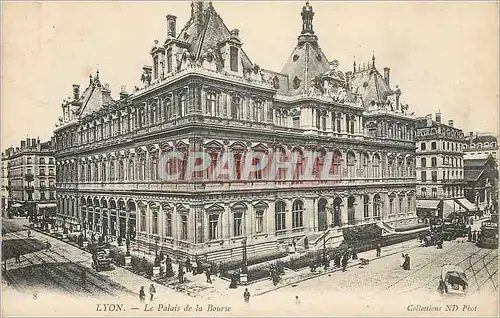 Cartes postales Lyon Le Palais de la Bourse