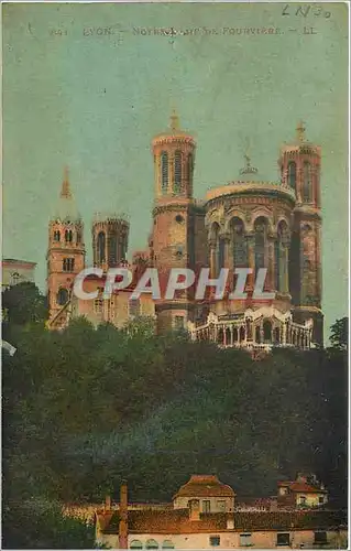 Cartes postales Lyon Notre Dame de Fourviere