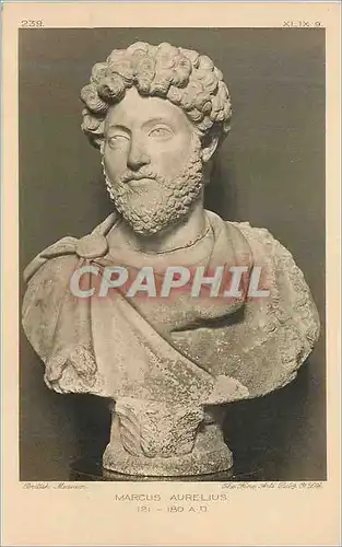 Cartes postales Marcus Aurelius British Museum