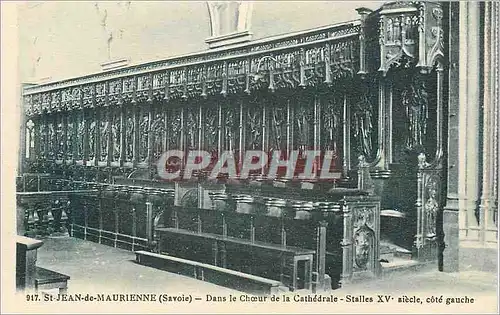 Cartes postales St Jean de Maurienne Savoie Dans le choeur de la Cathedrale