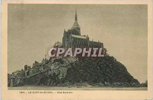 Cartes postales Le Mont St Michael Cote Nord Est
