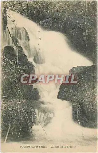 Cartes postales Sourdeval la Barre Cascade dela Bruyere