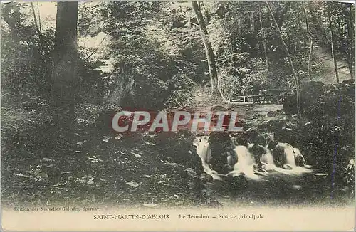 Cartes postales Saint Martin d'Ablois Le Sourdon Source principale