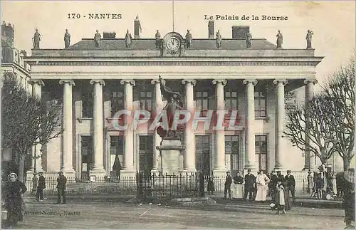 Ansichtskarte AK Nantes Le Palais de la Bourse