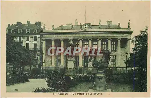 Ansichtskarte AK Nantes Le Palais de la Bourse