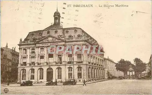 Ansichtskarte AK Bordeaux La Bourse Maritime