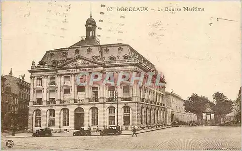 Cartes postales Bordeaux La Bourse Maritime